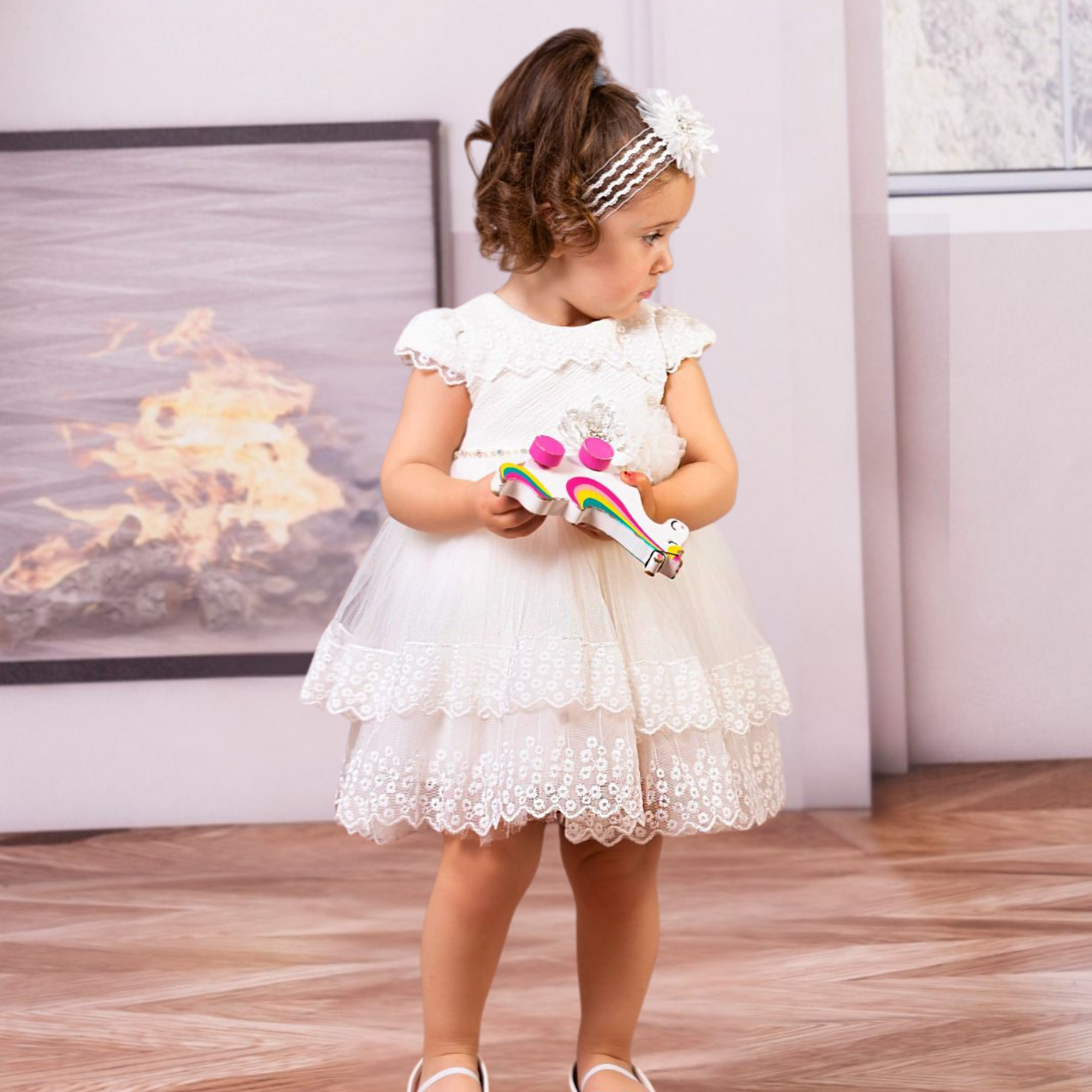 Sweet Vintage Formal Baby Dress
