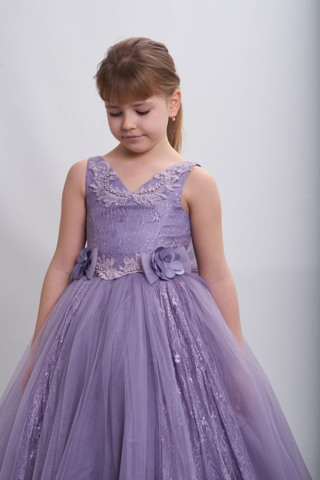 The Adorable Princess Girls Formal Dress