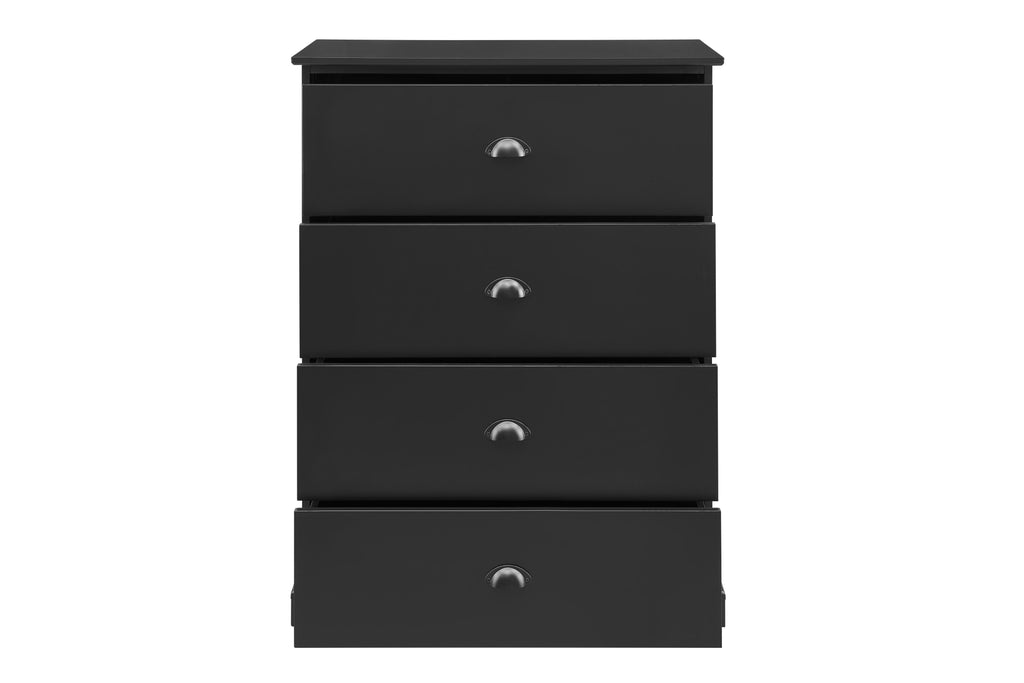 NNEKGE Hampton Chest of Drawers (Black)