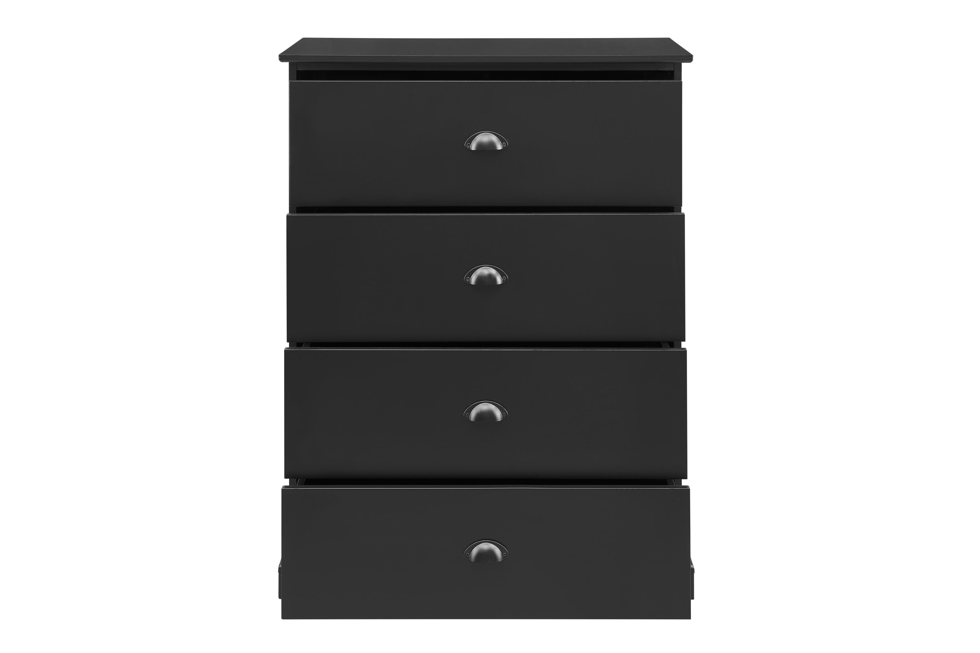 NNEKGE Hampton Chest of Drawers (Black)