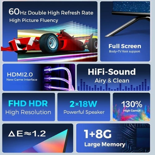 WEYON 50" Inches FHD Smart TV