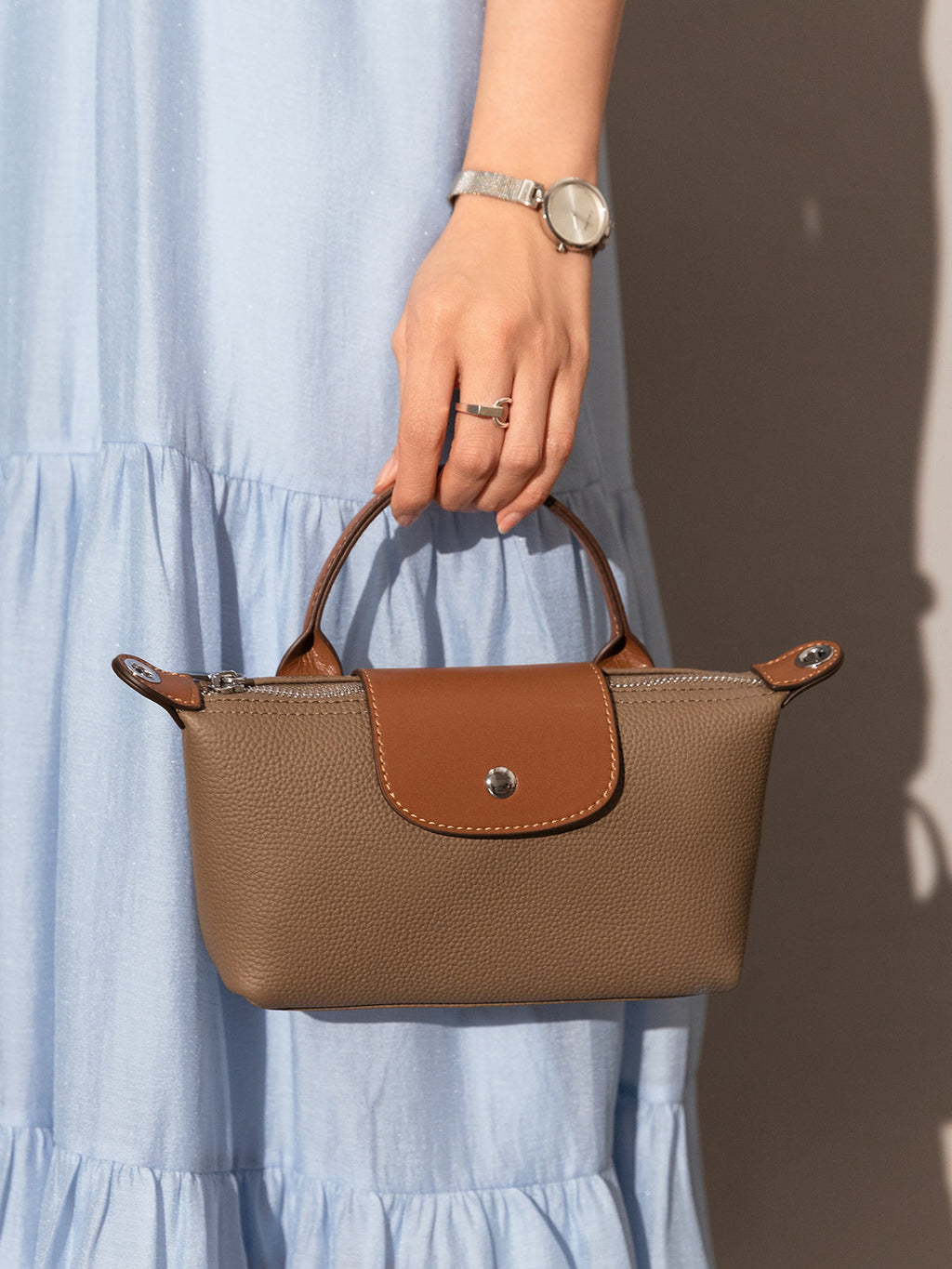 Classic Waterproof Pouch Top Handle Bag