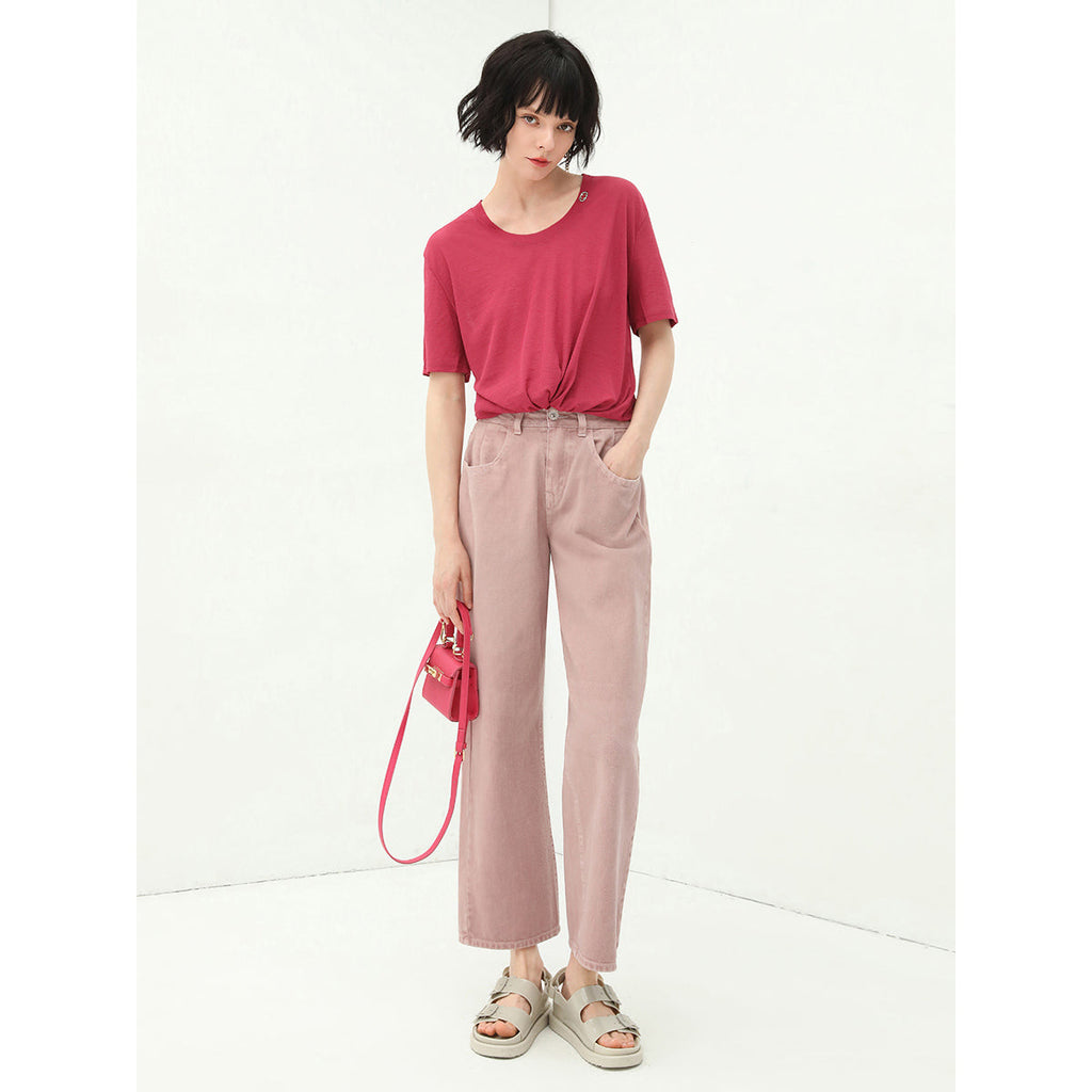 Essential Short Sleeve Red Tee