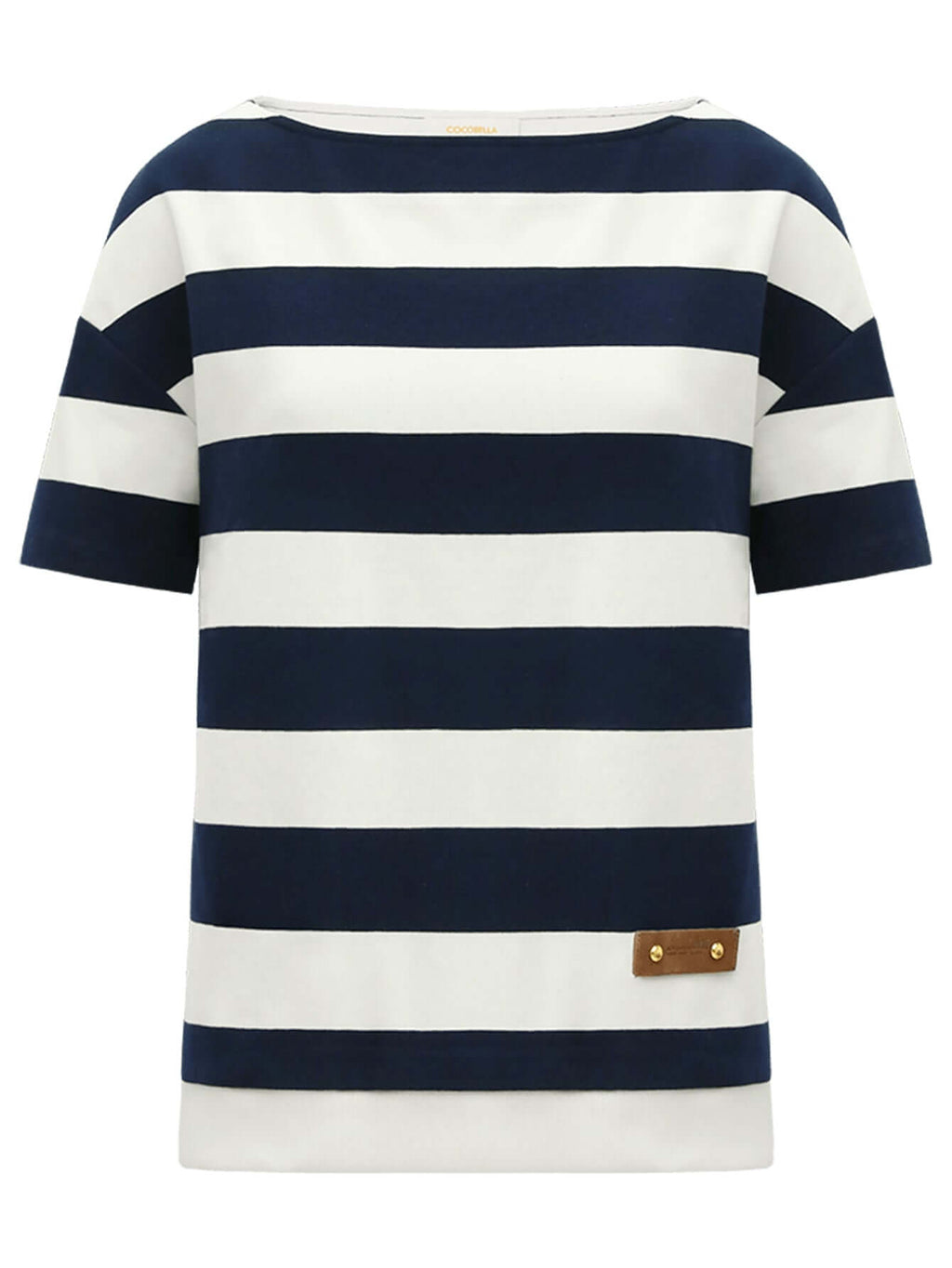 Goodwill Nautical Short Sleeved Striped Knitted Tee