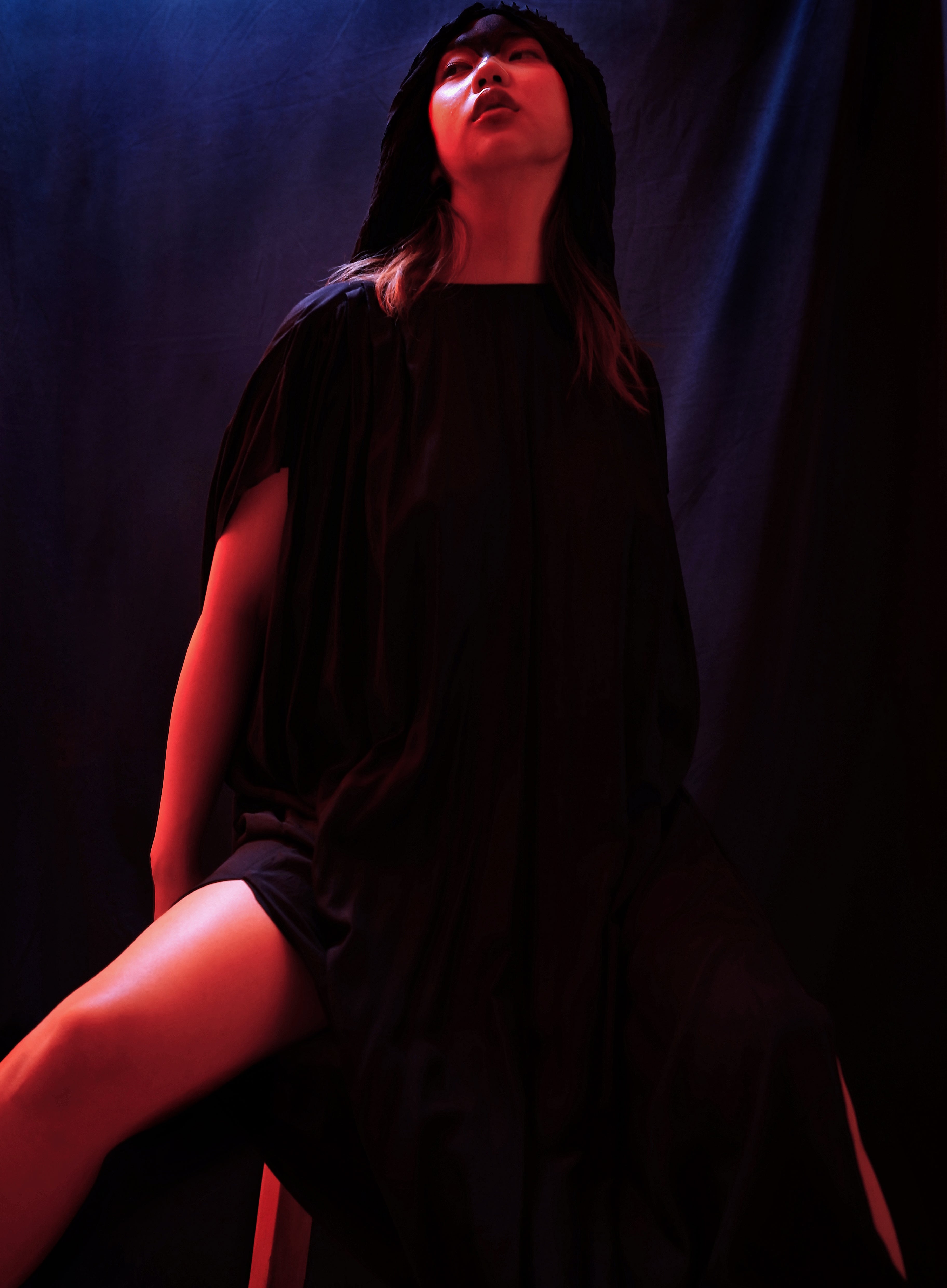 Hlin Drape Dress