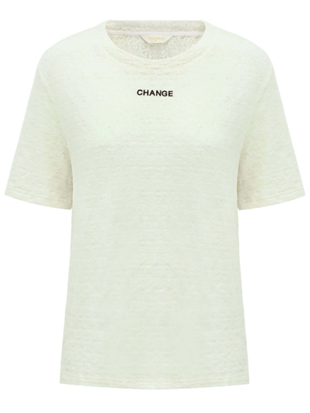 Printed Ivory Tee
